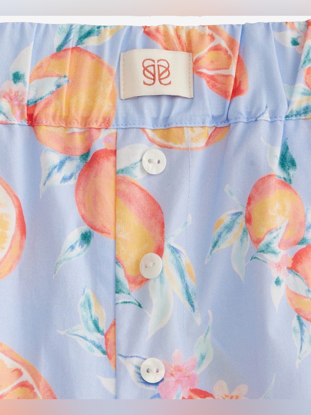 State of Day Citrus Print Pajama Pants, Size 2X - NWT - Picture 3 of 9